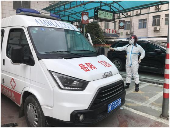 打赢疫情阻击战120急救分站9天出警114趟