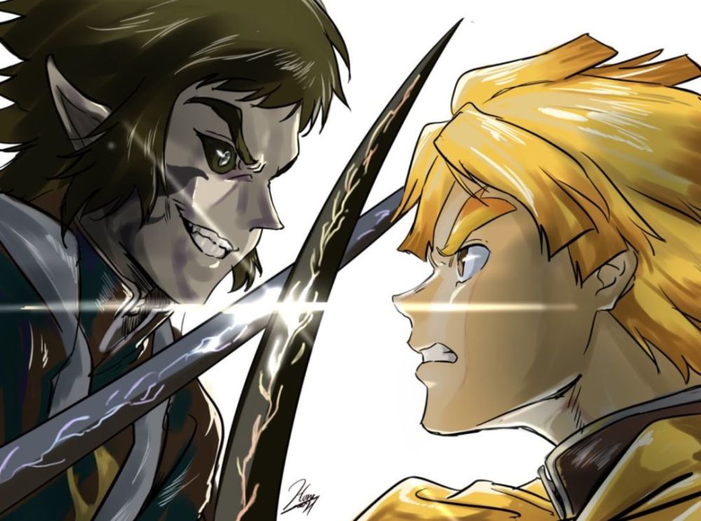 国外大神自制 鬼灭之刃 同人动画 满分演出和音乐 惊艳全场 腾讯新闻