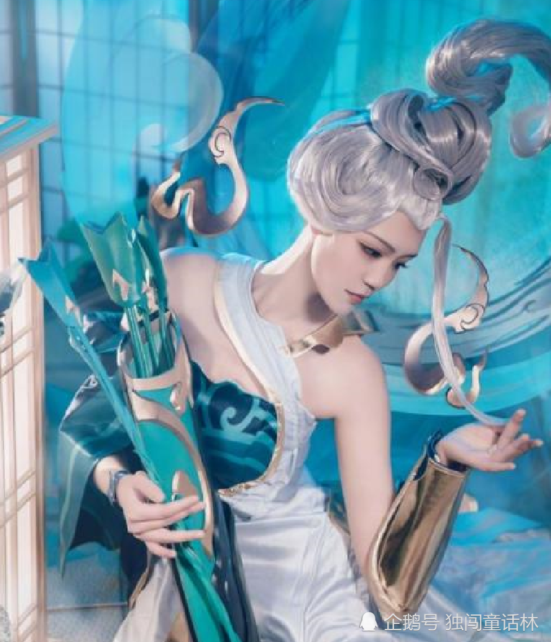 小姐姐cos伽罗新皮肤,发型神还原,网友:怎么做到的?