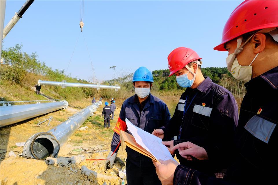 廣西一批電網工程陸續開復工