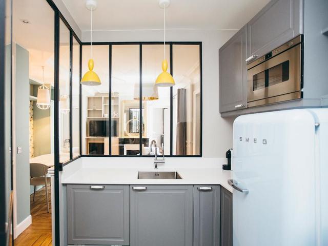 单亲妈妈带着孩子住70平二手房重装做半墙半玻璃打造温馨合肥家