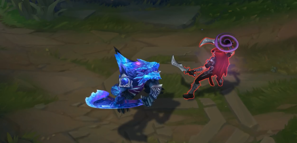 lol鳄鱼黯晶新皮肤上手体验:质量上与海克斯相差无几,但更容易入手