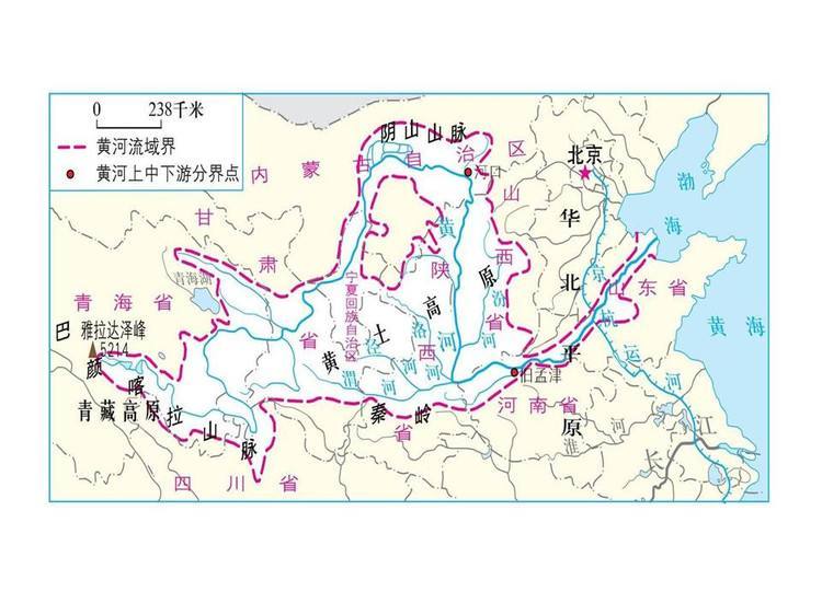 最终流入到我国渤海区域,而黄河的诞生还是挺奇特的,可能主要就是地质