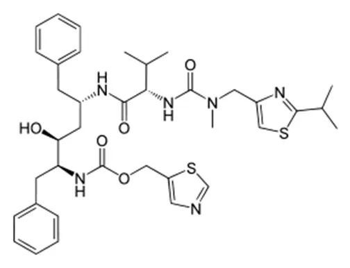 新冠病毒分子结构式图片