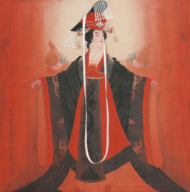 (武则天画像)