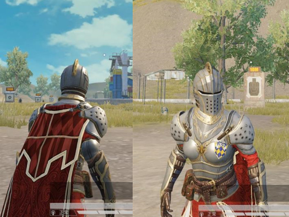 守护骑士外观评测:在外观上,《和平精英》冰雪女王新军需的守护骑士的