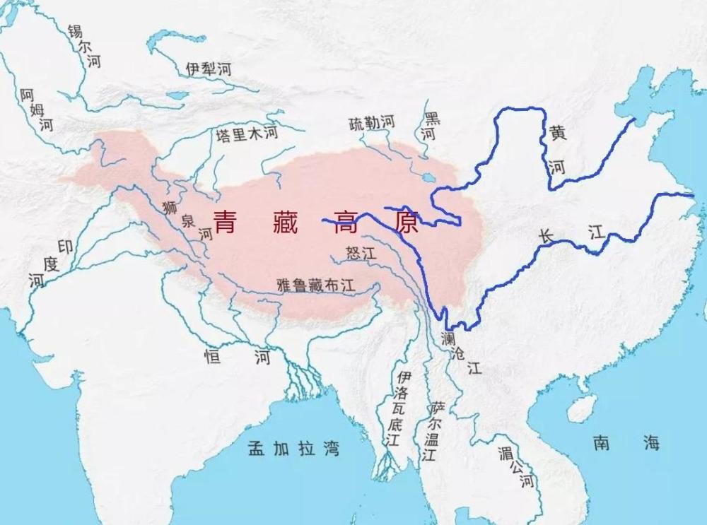 发源于青藏高原的黄河和长江河水都东流入海而不会再复回了吗