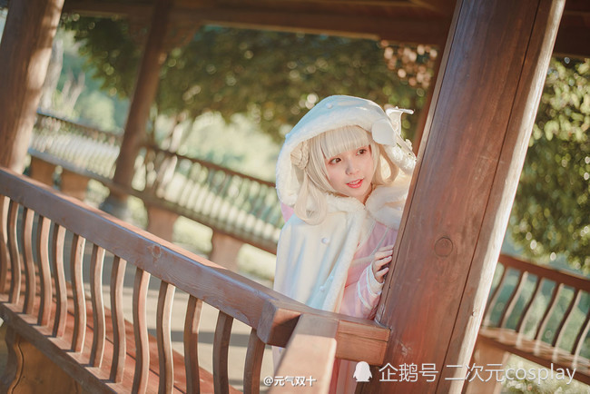 《食之契约》酒酿圆子cos,双倍可爱,今天是吃酒酿圆子还是酒酿圆子呢