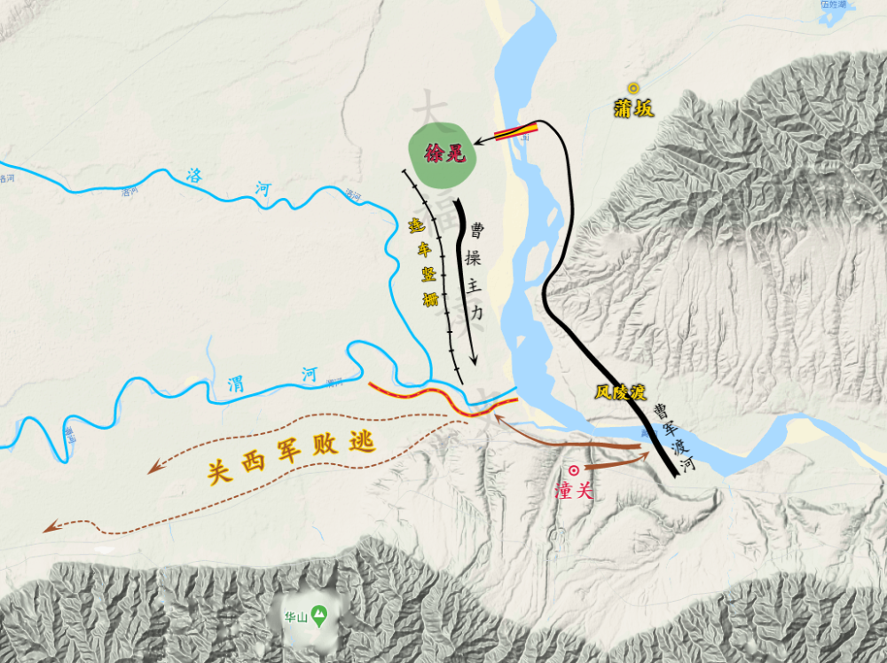 211年潼关之战子虚乌有的割须弃袍被曹操全程吊打的马超