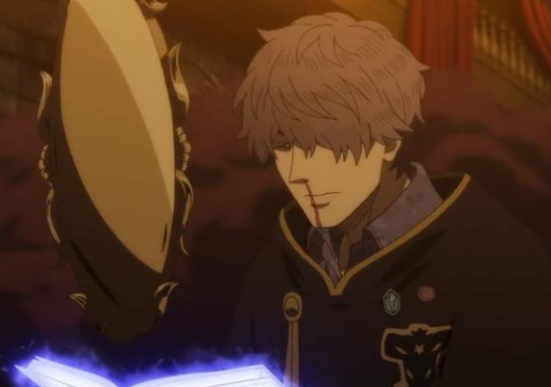 黑色五叶草122黑色暴牛霸气出场镜头转到戈休画风突变