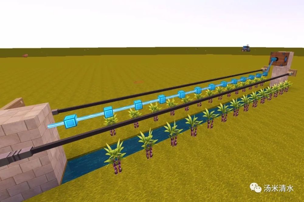 迷你世界 自动甘蔗收割机 汤米躺在被窝里啃甘蔗