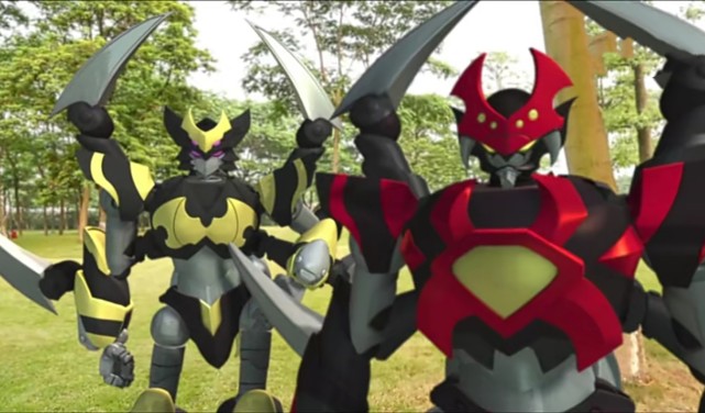 "快乐酷宝"一中的蝴蝶酷宝与蜘蛛酷宝,你觉得哪一个帅?