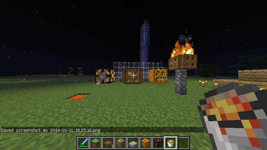 我的世界 害怕夜晚的来临 有了这个方块 再也不用火把照明了 腾讯新闻