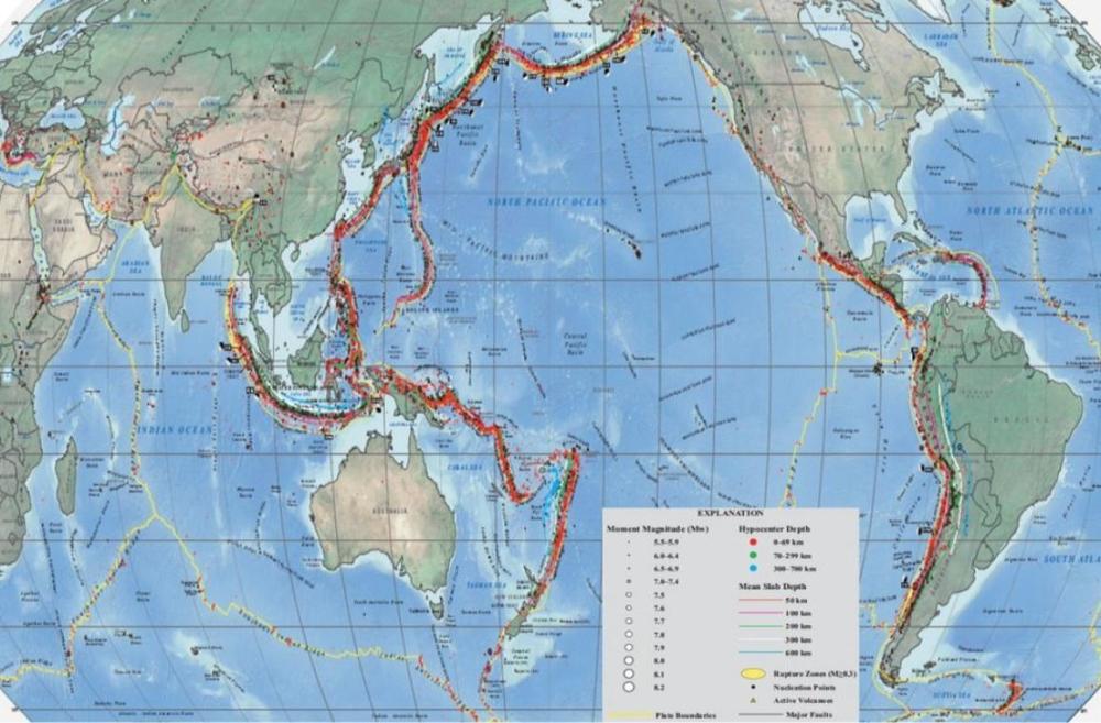 表現最為激烈的自然災害,地震和火山噴發之間有沒有什麼關聯?