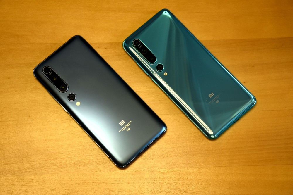 小米10冰海蓝开箱:外形更张扬