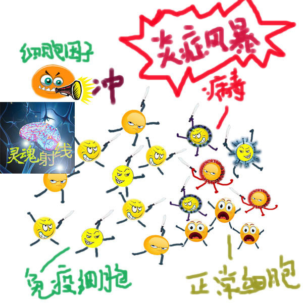 通俗解说这次新冠肺炎时期的时髦词汇炎症风暴