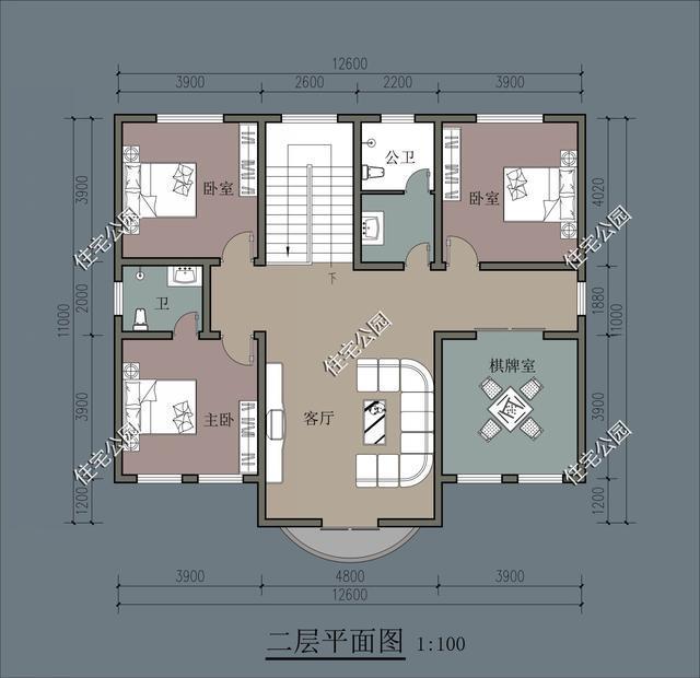 10套佔地150平米的農村別墅戶型,20萬的造價就能建一棟