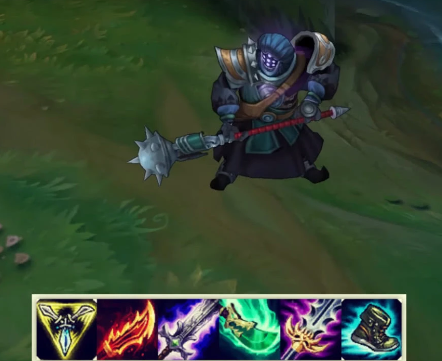 把武器的神装都想好了,到时候鞋 三相 破败 巨型九头蛇 死亡之舞 血手