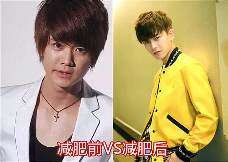减肥前vs减肥后,尤长靖的包子脸还好,看到任嘉伦:完美逆袭!