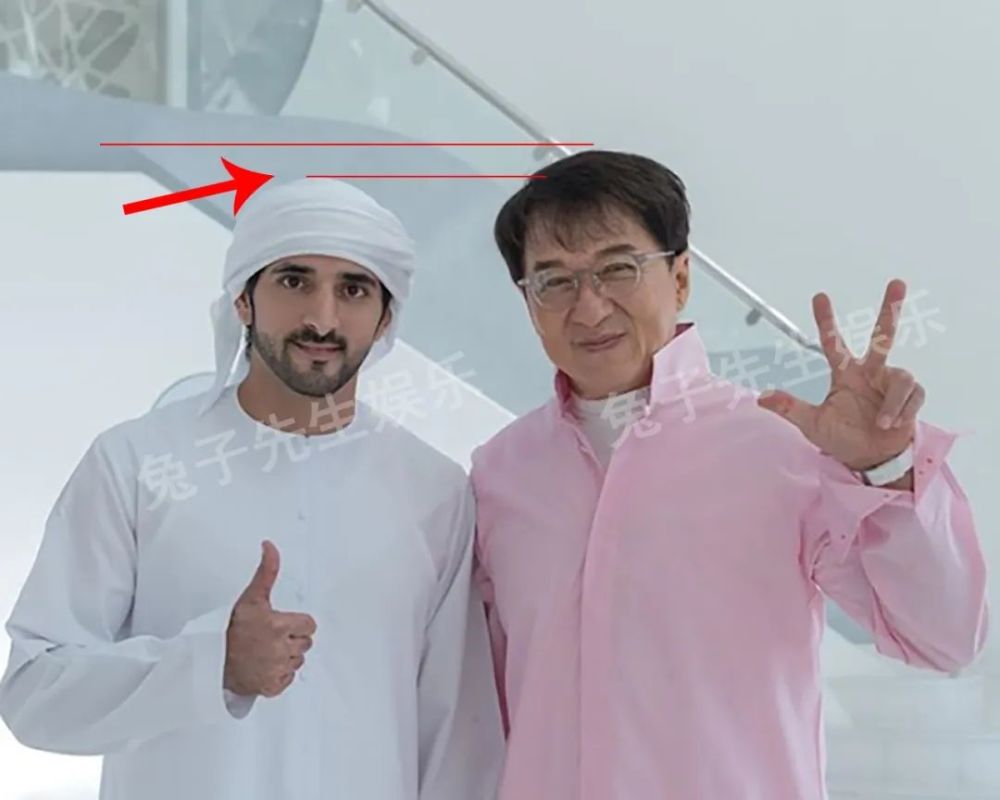 迪拜哈姆丹王子身高成硬伤!