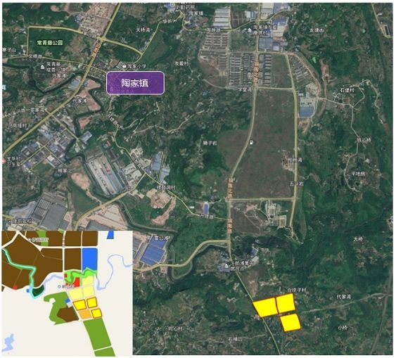 九龙坡区陶家176亩低密宅地底价成交