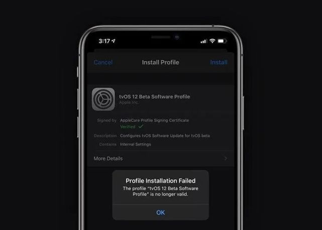 iOS系統(tǒng)屏蔽更新描述文件失效解決辦法：iphone手機(jī)用這2個(gè)方法屏蔽iOS13更新(圖1)