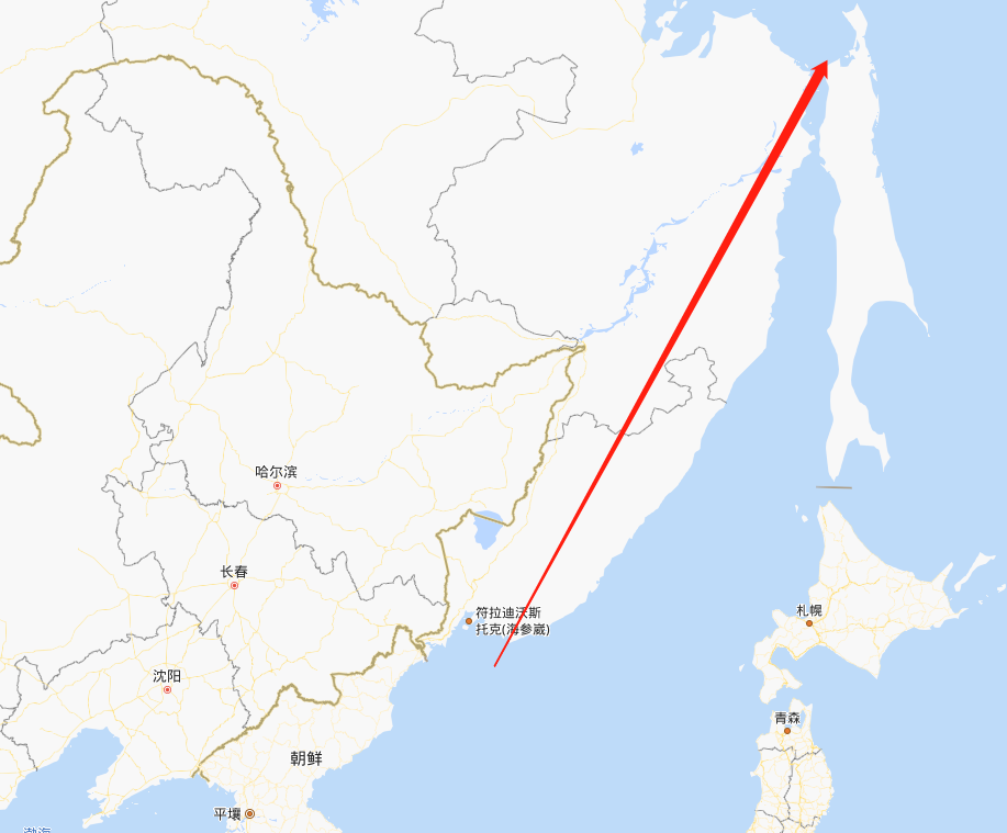 可能很多人想不到,从日本海到鞑靼海峡都是吉林省的海岸线.