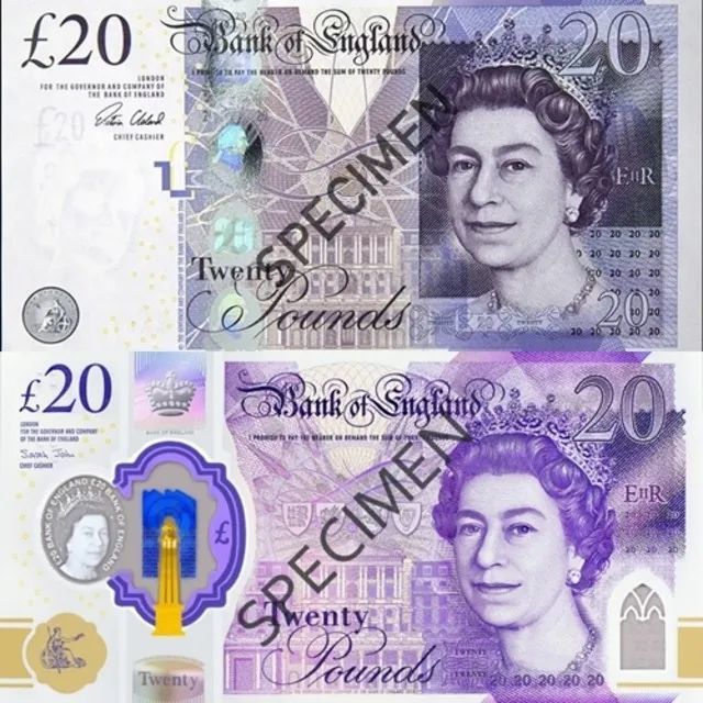 20英镑钞票\