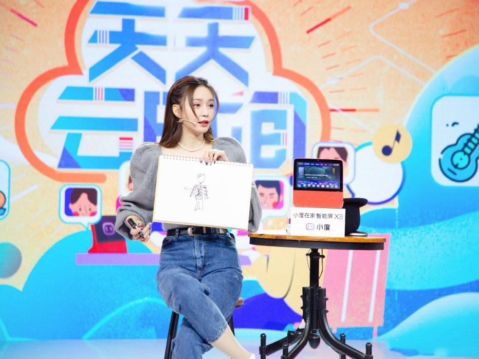 沈梦辰和angelababy,同穿泡泡袖针织衫,结了婚就是不一样!