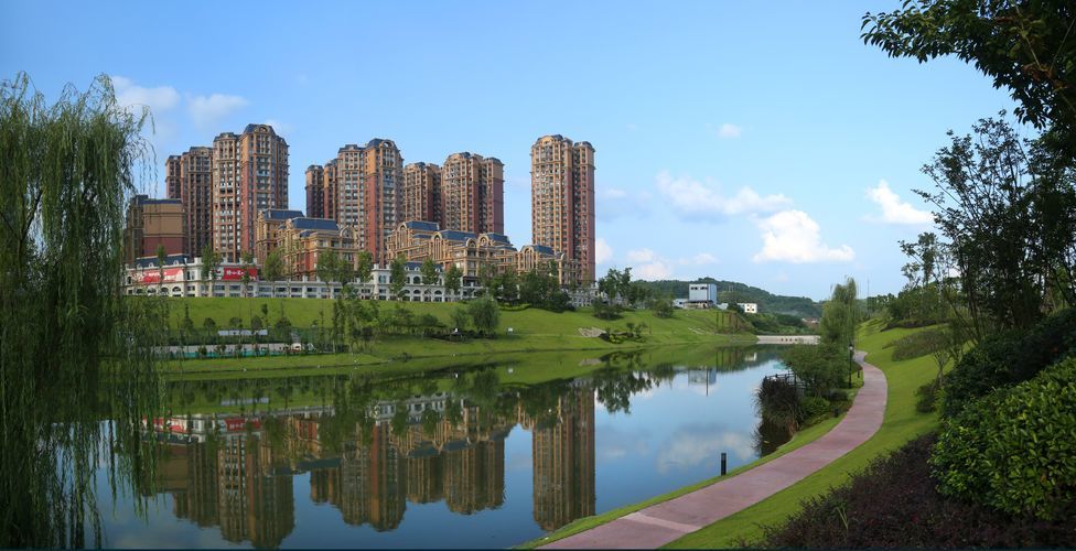 置信·仁湖花园,借一场宁静生活与繁华世界的璀璨碰撞,续写遂宁湖居新