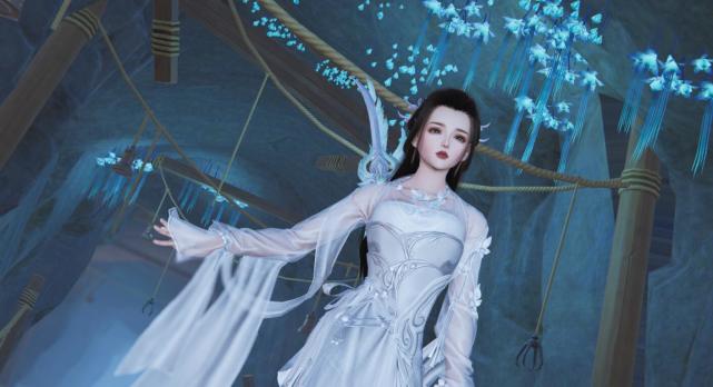 事实上《剑网3》中的这套"富婆套"成女外观并没有在商城售卖,而是游戏