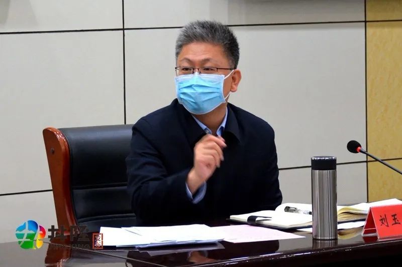 统战部长刘杰雄,县委常委,组织部长李会强,县委常委,县委办主任霍爱民