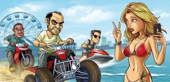 gta5选择麦克挂掉的结局后,麦克一家去哪了?崔西竟和崔佛在一起