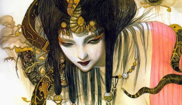 Eva人设是他铁粉 包揽 最终幻想 封面的日本国宝级画师 天使之卵 角色设计 最终幻想 日本 天野喜孝 人设