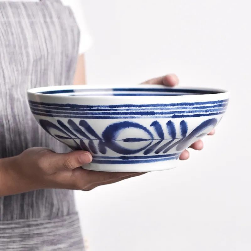 日本食器之美 白底蓝花 古朴素雅 腾讯新闻