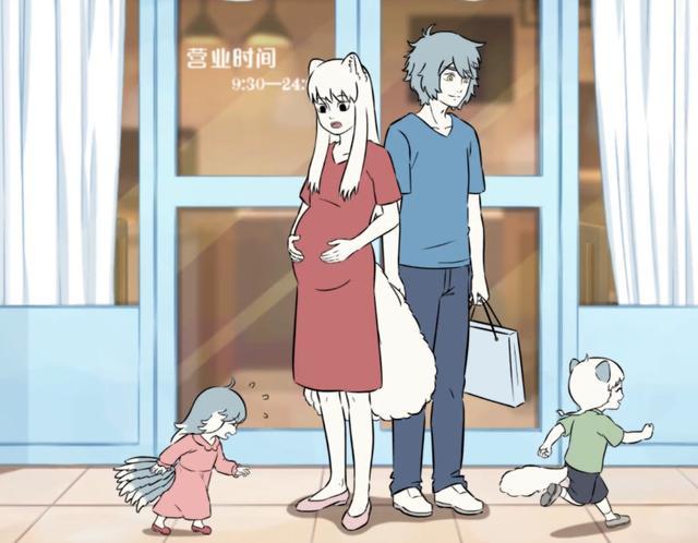 非人哉:官方疯狂发九月和哮天的糖,不仅结婚照,连怀孕照都有