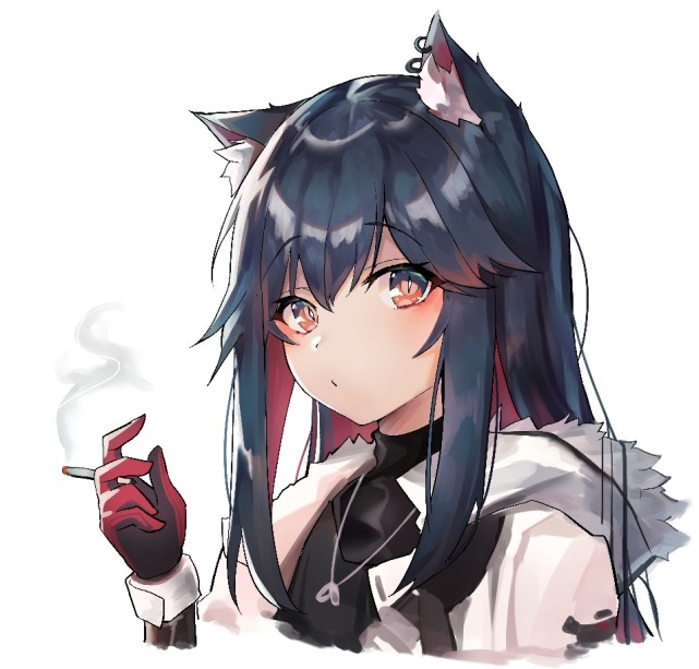画师推荐meowmeow一位沉迷少女前线的韩国画师