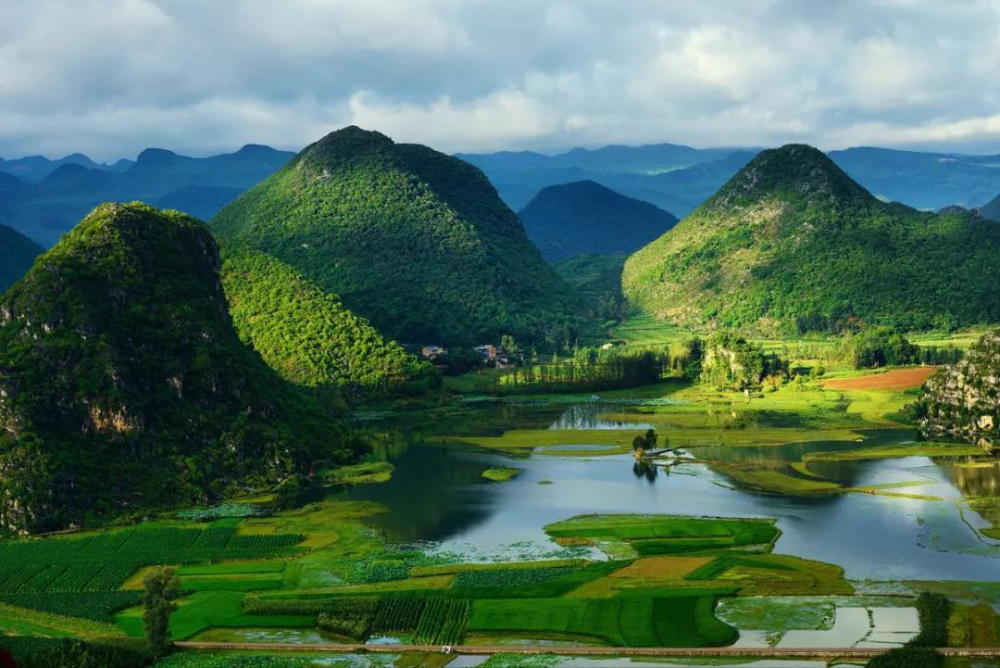 普者黑,一个被誉为"天边梦境·人间瑶池"的地方,浅浅岁月,青丘之脉.