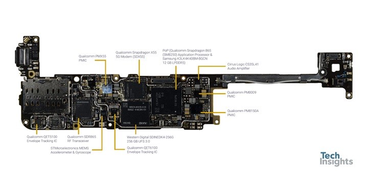小米10手机 12gb 256gb版本拆解:硬件成本达3000元