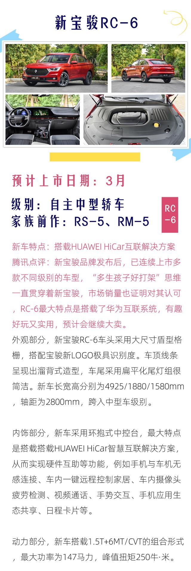 扛不住要大批量扎堆上市了？3月或将上市新车预览