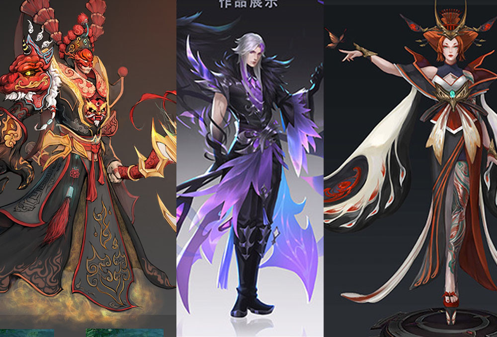 王者荣耀:玩家设计的创意皮肤,钟馗这款完全可以入选虎年限定皮肤!