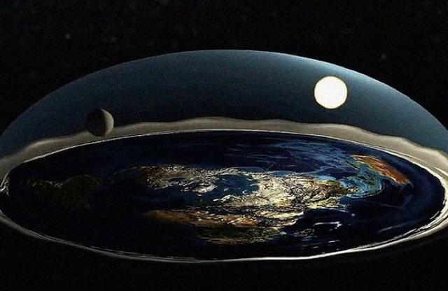 南极不是洲,而是60米高墙,"地平论"者眼中的世界什么样?_腾讯新闻