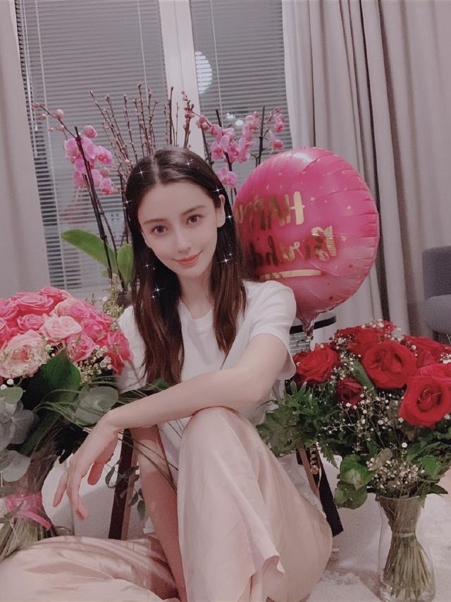 angelababy|baby晒身体状况号召一起健身，体重不到90斤，身体年龄只有26岁