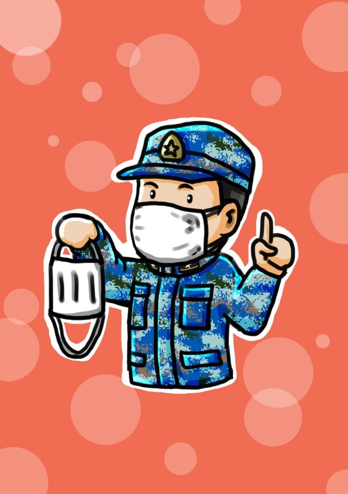 一组漫画告诉你军营如何做好疫情防控