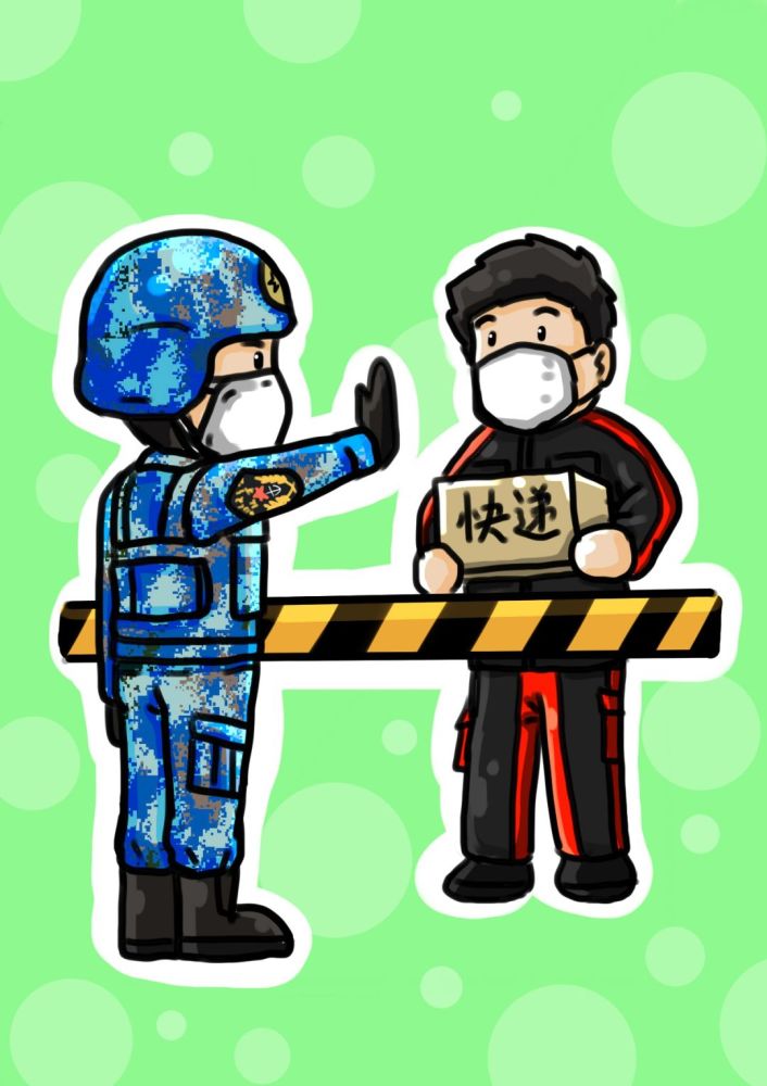 一组漫画告诉你军营如何做好疫情防控