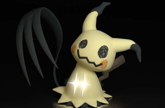 作为一只模仿皮卡丘的幽灵系妖精宝可梦,虽然他的画皮特性可以百分百