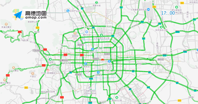 西二環,北二環,東二環,東三環,西三環,東四環,西四環,長安街的部分