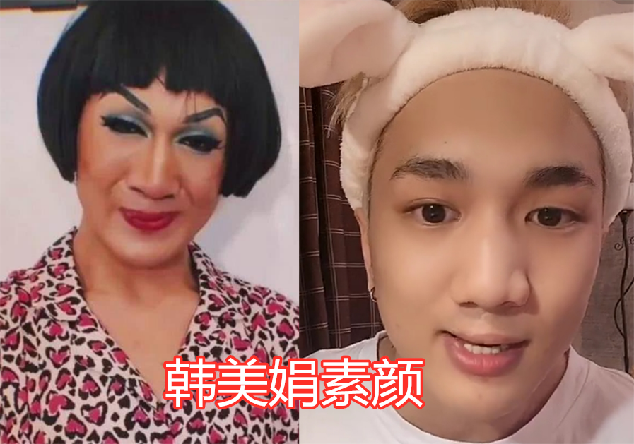 刘宇宁素颜,李佳琦素颜,费启鸣素颜,看到韩美娟素颜:差点认不出