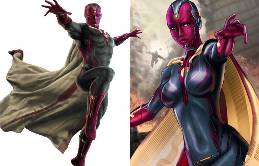 超级英雄女化冬兵变化超惊艳你看灭霸美成啥样