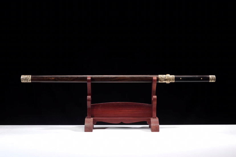 螭龙|螭龙唐横刀，百炼钢烧刃斧刃研磨，铜装